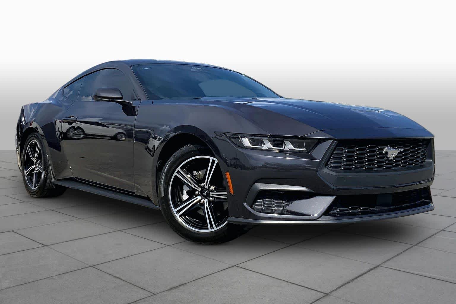 Used 2024 Dark Matter Gray Ford EcoBoost Premium image 3