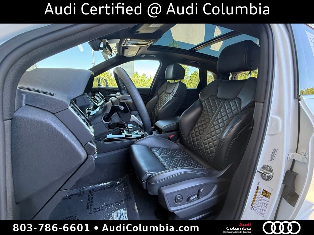 Certified Used 2023 White Audi Premium Plus image 5