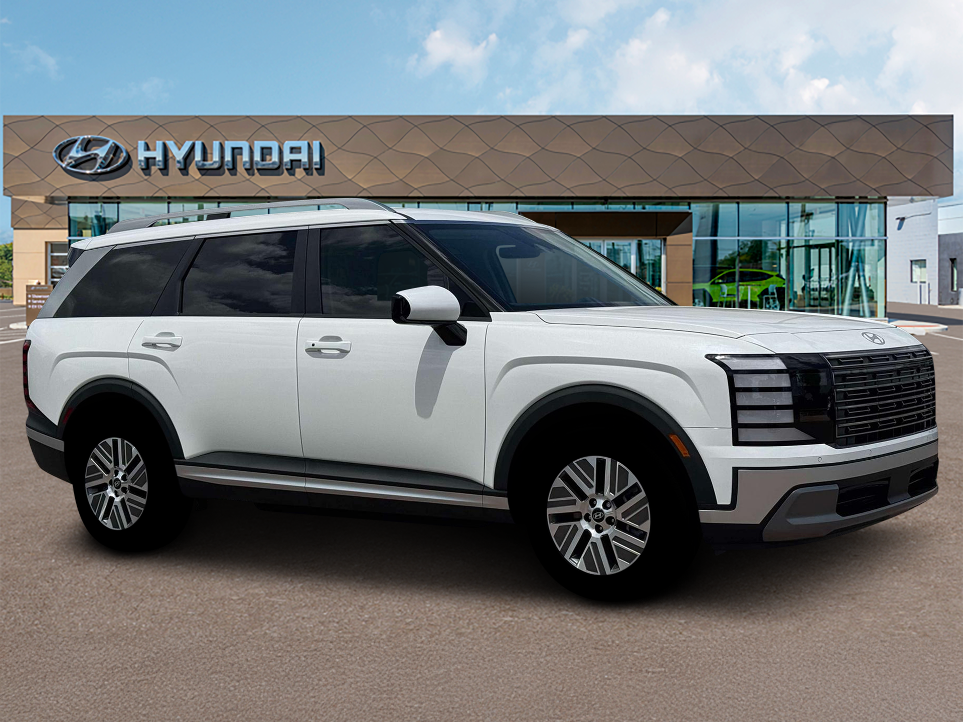 New 2026 White Hyundai Blue SEL 7P image 10