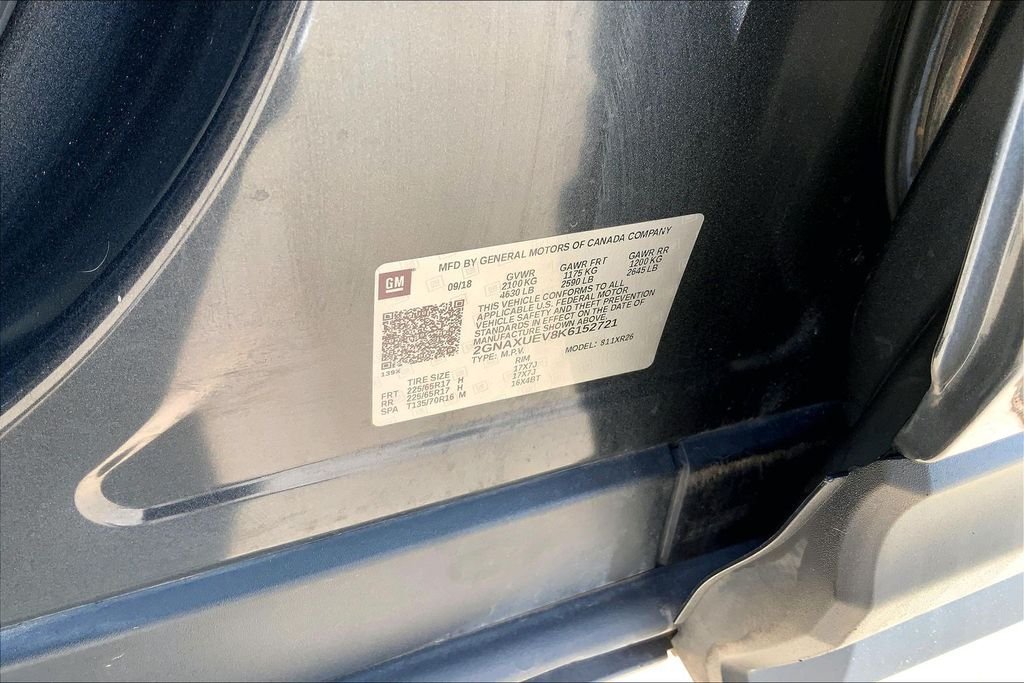 Used 2019 Nightfall Gray Metallic Chevrolet LT image 34