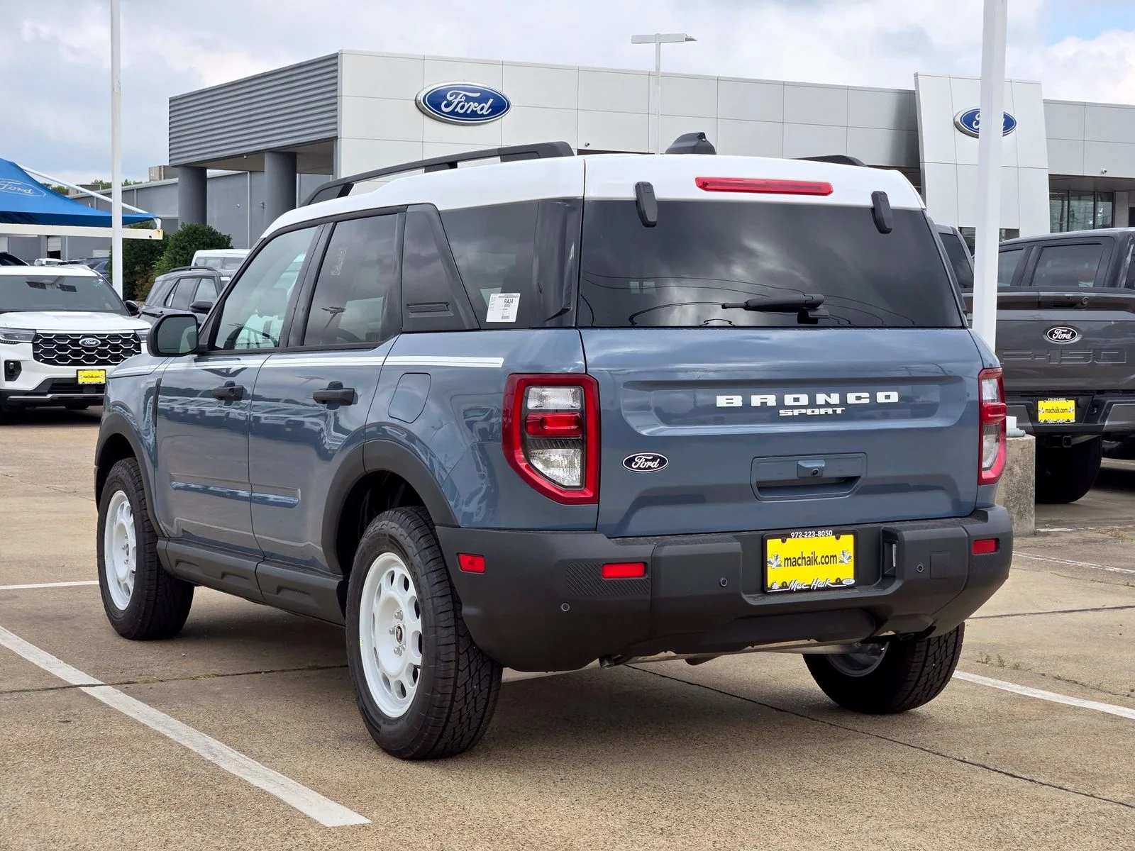New 2026 Azure Gray Metallic Tri-Coat Ford Heritage image 4