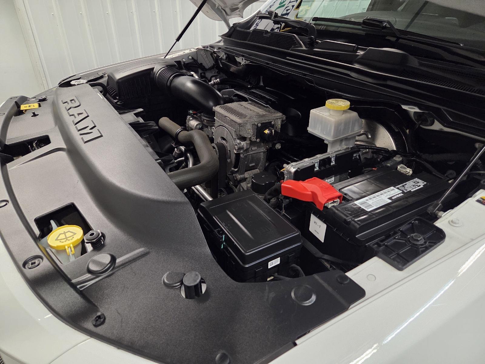 Used 2022 Bright White Clearcoat Ram Big Horn image 48