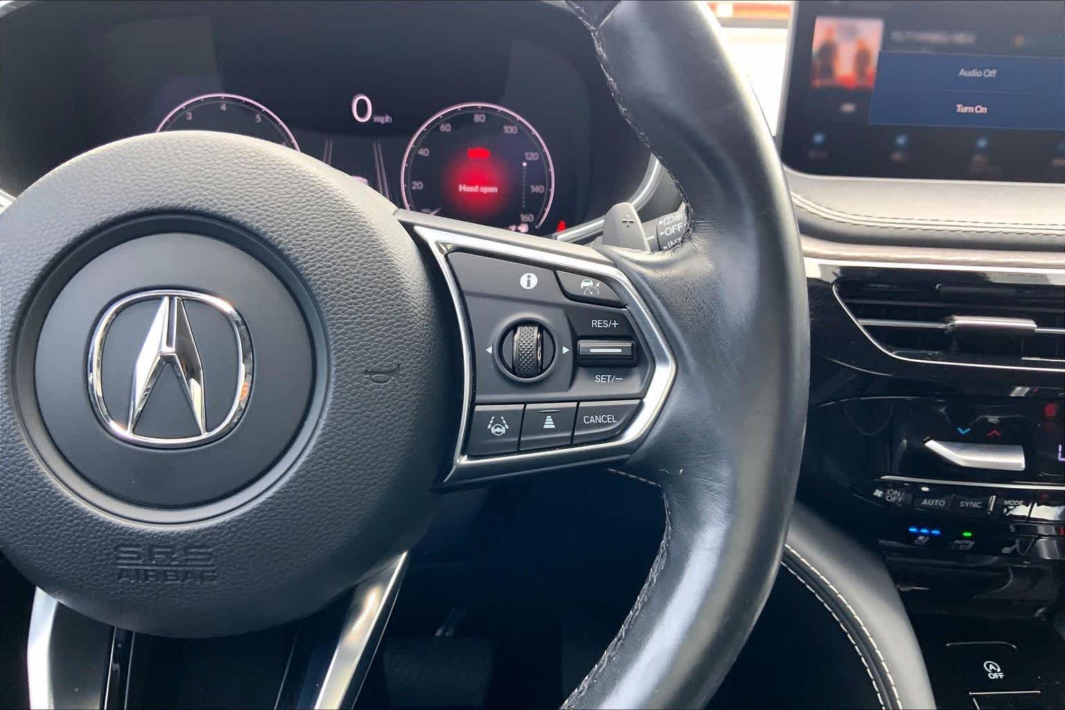 Used 2023 Liquid Carbon Metallic Acura w/Advance Package image 24