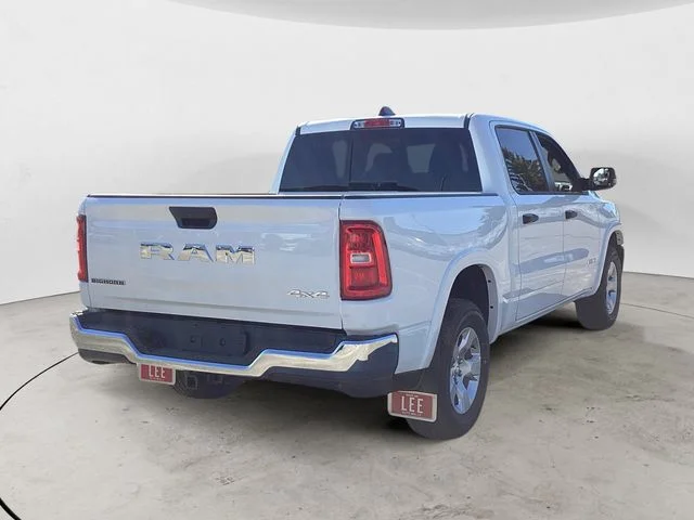 New 2026 Bright White Ram BIG HORN CREW CAB 4X4 5