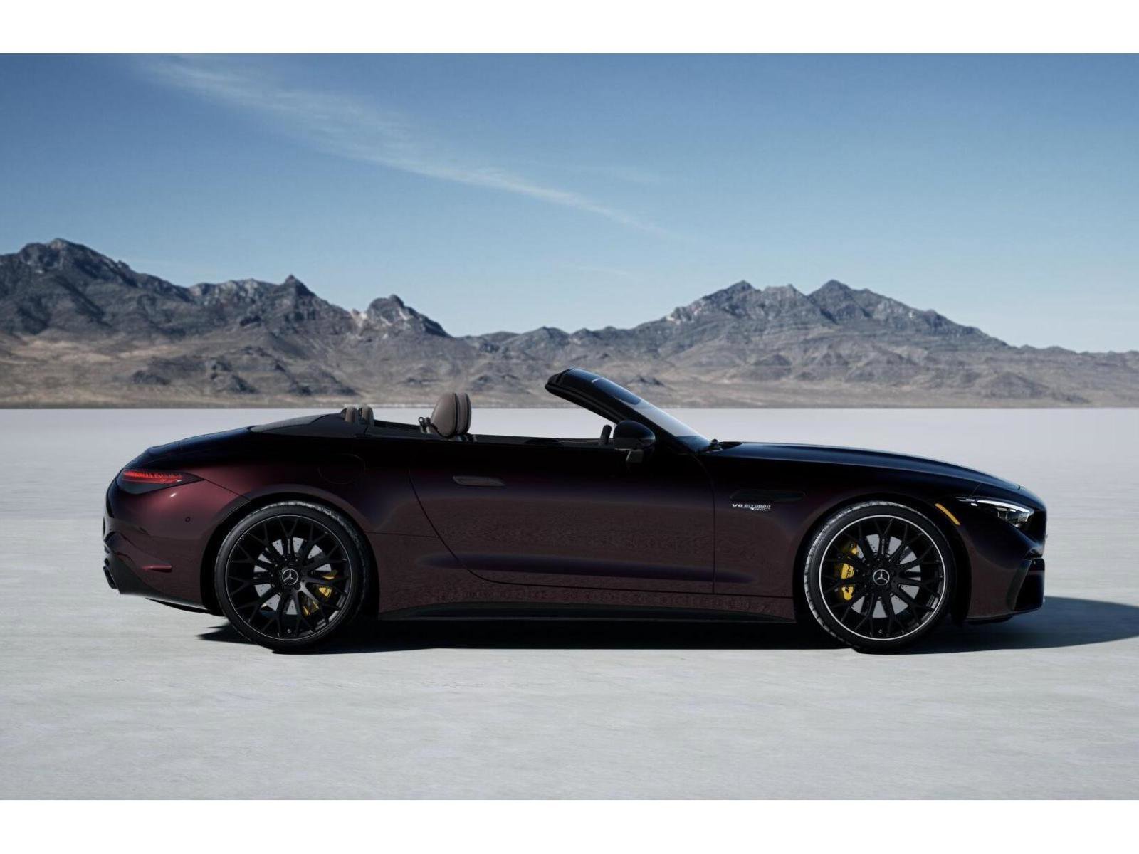 New 2027 MANUFAKTUR Rubellite Red Metallic Mercedes-Benz AMG® SL 55 image 2