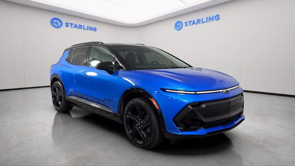 Used 2025 Riptide Blue Metallic Chevrolet RS image 14
