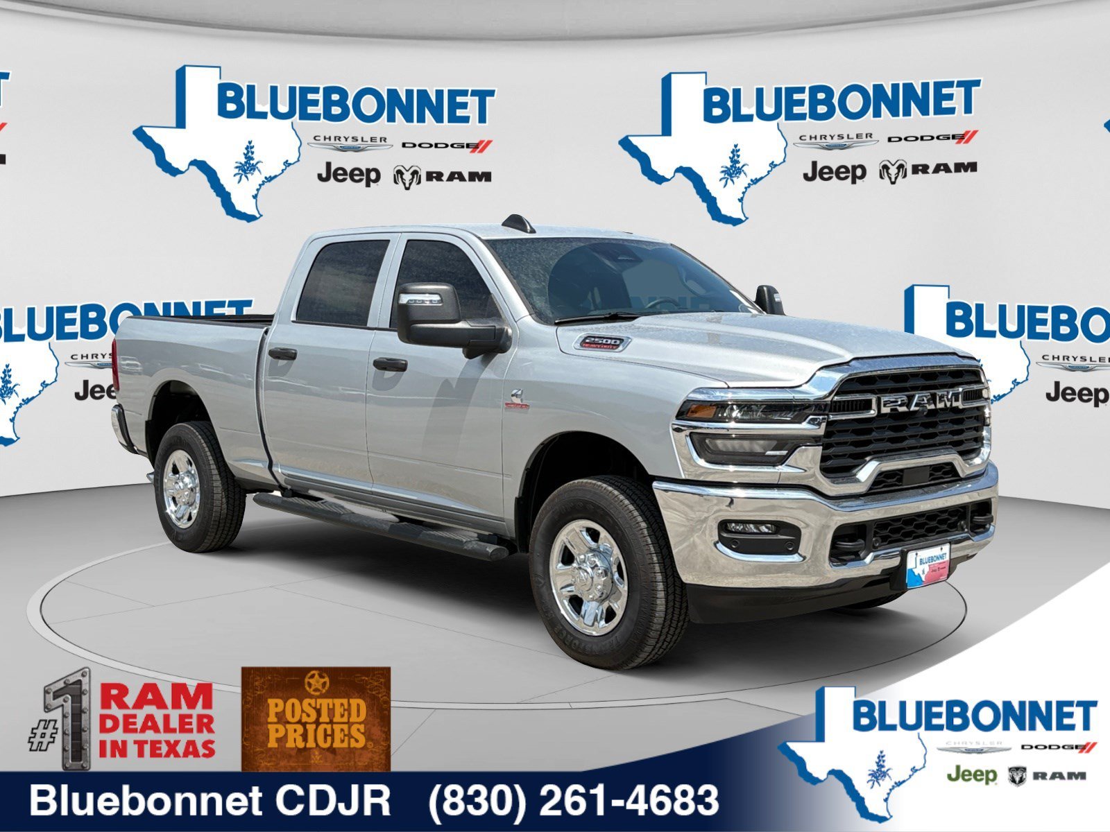New 2026 Silver-Zynith Exterior Paint RAM Tradesman image 3