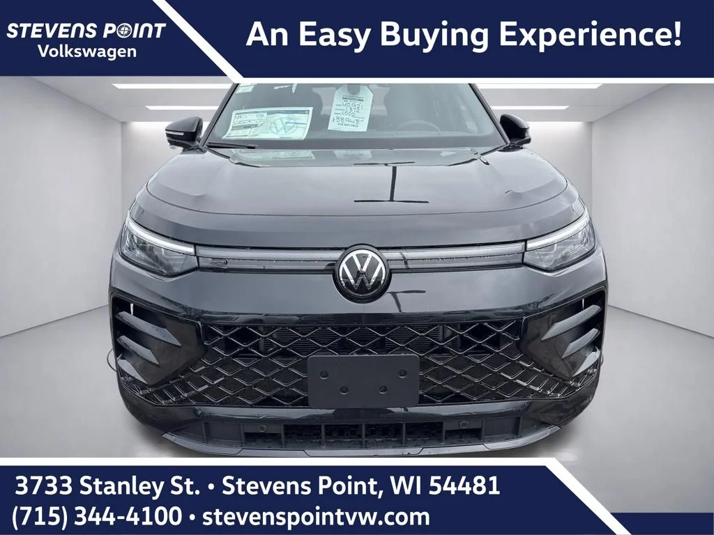 New 2026 Deep Black Pearl Volkswagen 2.0T SE R-Line Black image 8