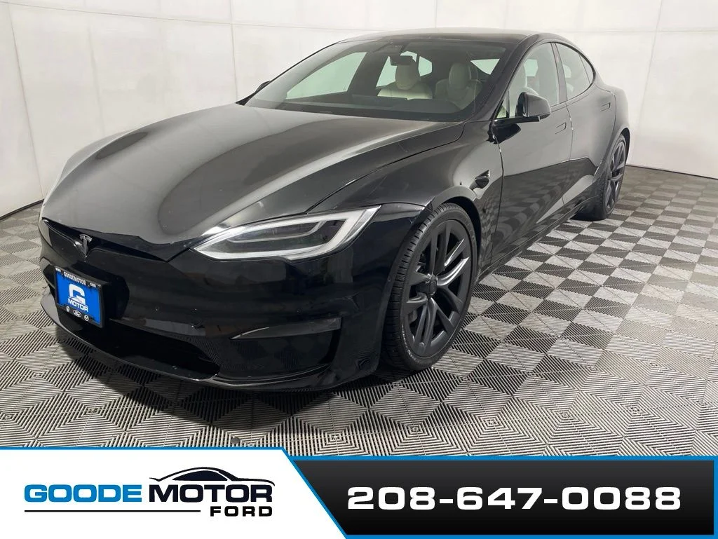 Used 2022 Black Tesla Base image 4