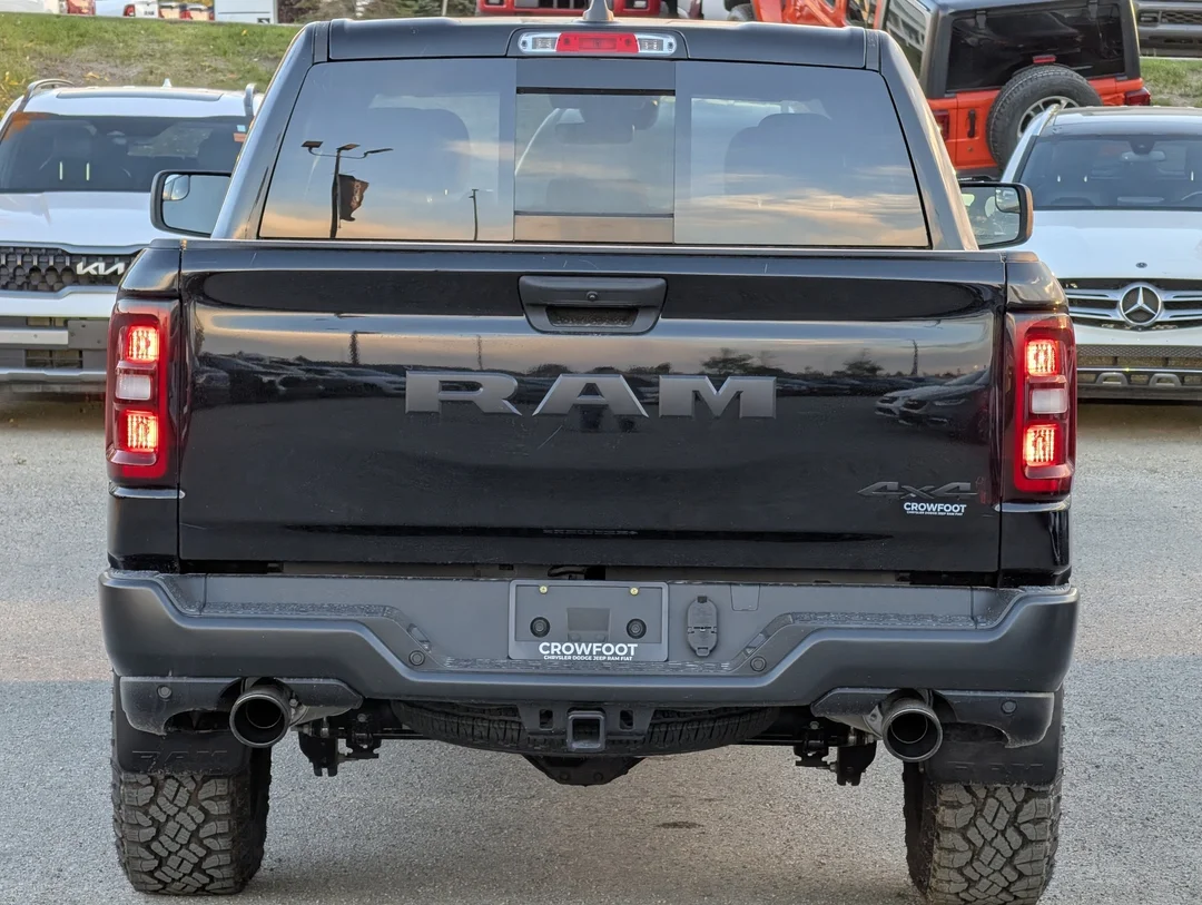 New 2026 Black RAM Warlock - - 4x4 - 3.0L Hurricane Twin Turbo - E-Locker Axle - 18 Black Wheels & More! image 7