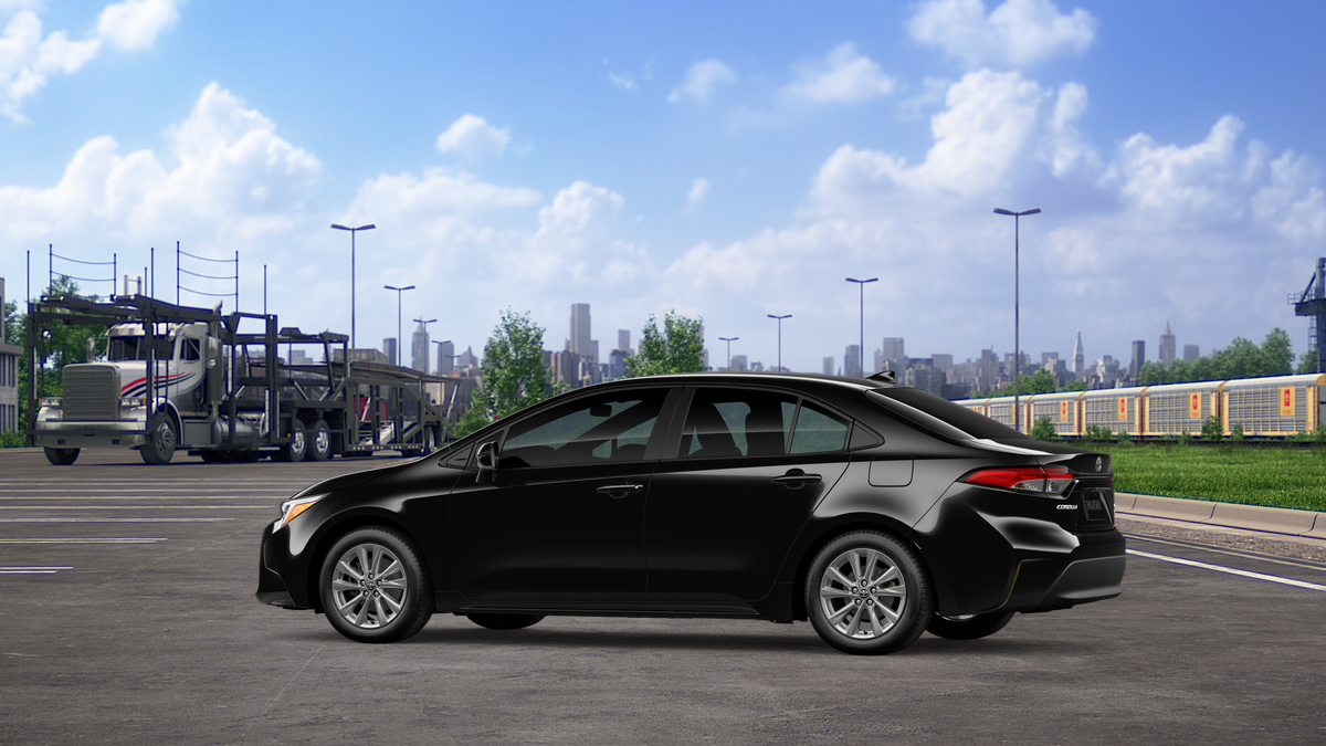 New 2026 Midnight Black Metallic Toyota Hybrid LE image 5