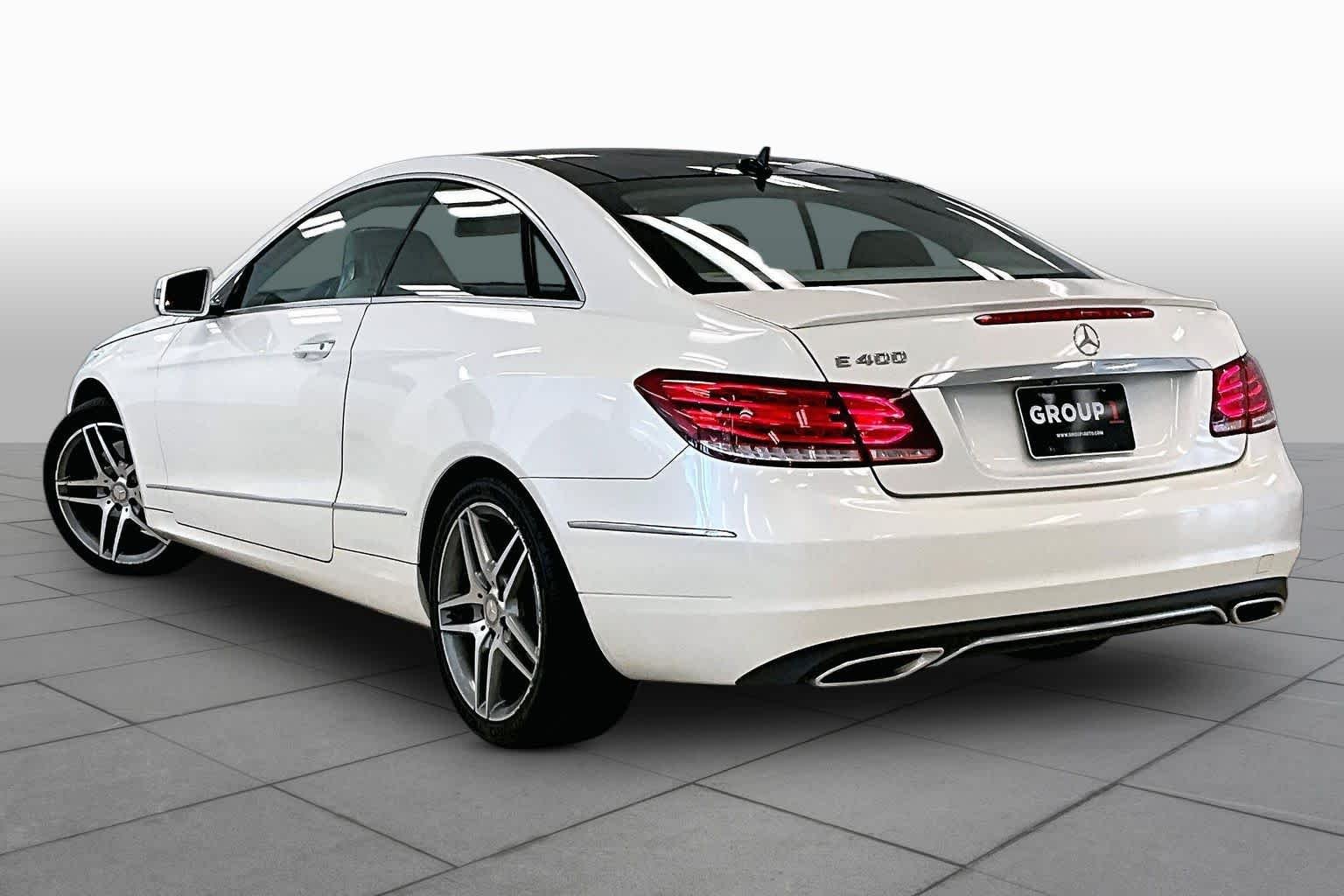Used 2016 designo Diamond White Metallic Mercedes-Benz E 400 image 10