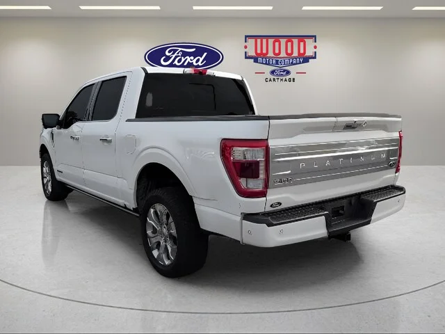 Used 2022 White Metallic Ford Platinum image 5