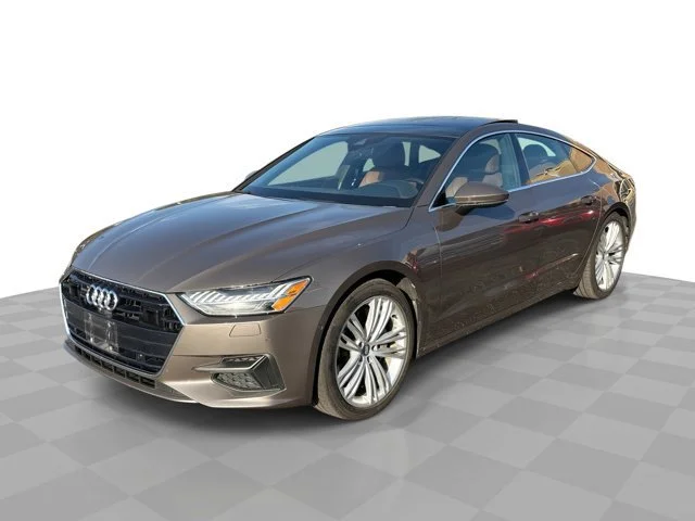 Used 2019 Soho Brown Metallic Audi 3.0T Premium Plus image 1