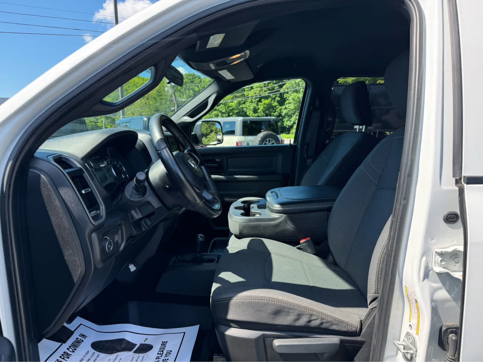 Used 2021 Bright White Clearcoat Ram Tradesman image 10