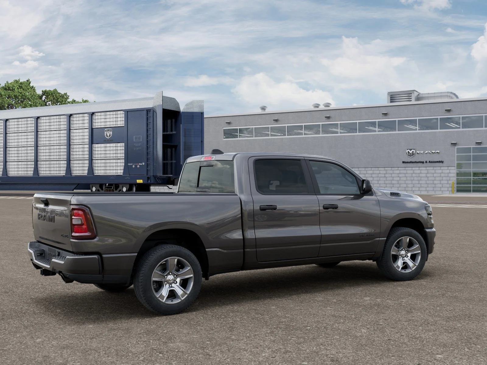 New 2026 Granite Crystal Metallic Clearcoat Ram Express image 4