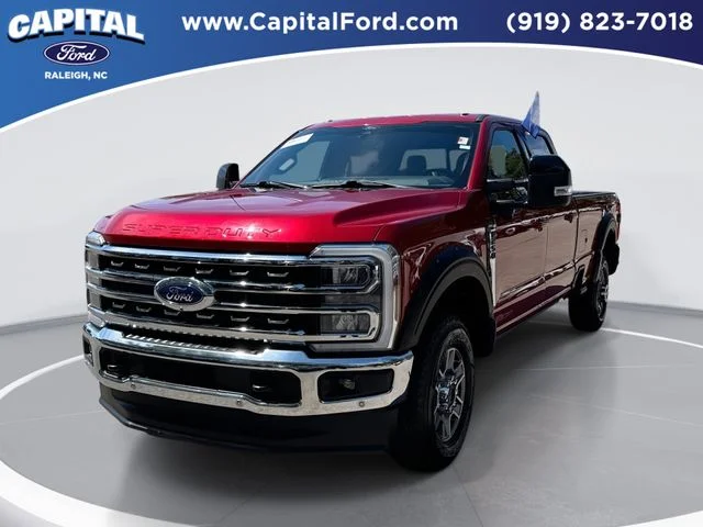 Used 2024 Red Ford Lariat image 1