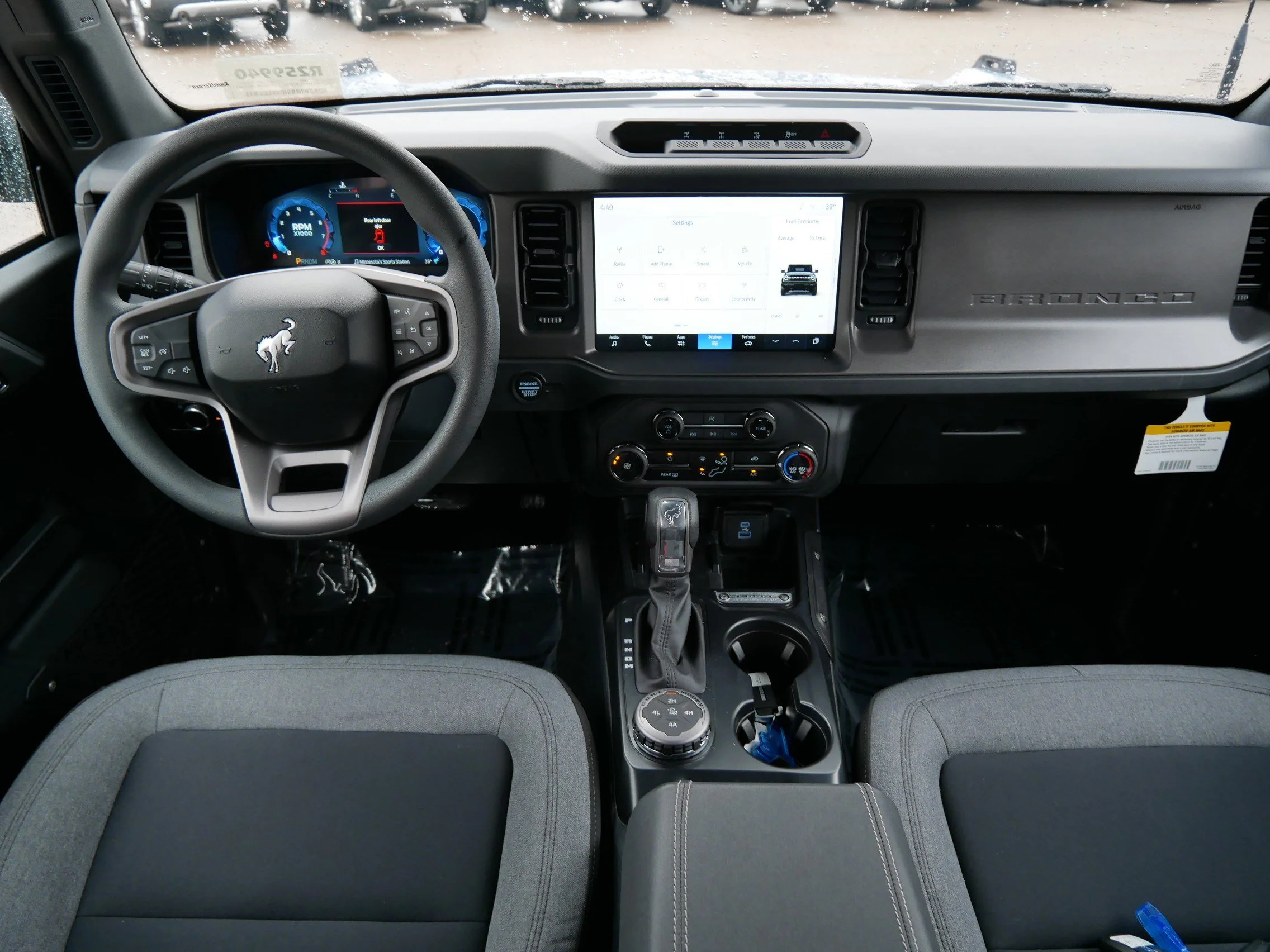New 2025 Azure Gray Metallic Ford Base image 10