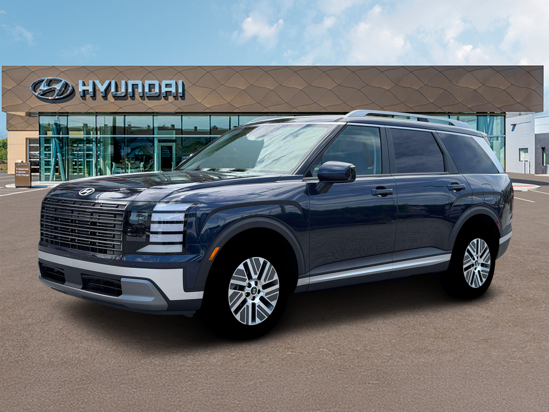 New 2026 Blue Hyundai Blue SEL 7P image 2