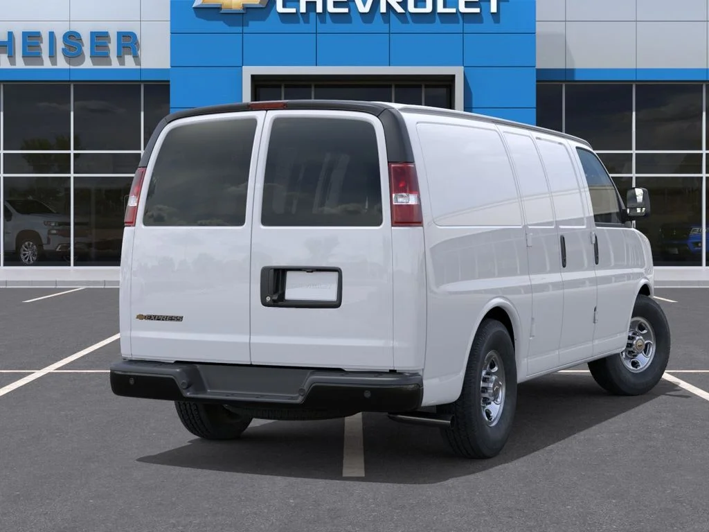 New 2026 White Chevrolet Work Van image 4