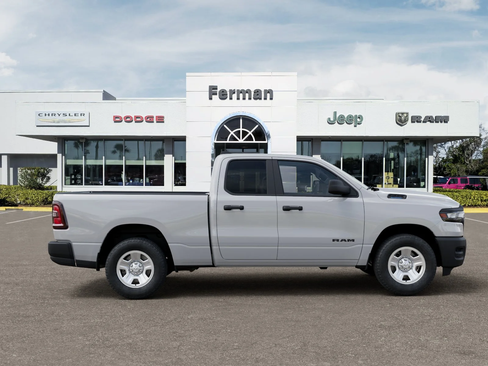New 2026 Bright White Clear-Coat Exterior Paint RAM Tradesman image 21