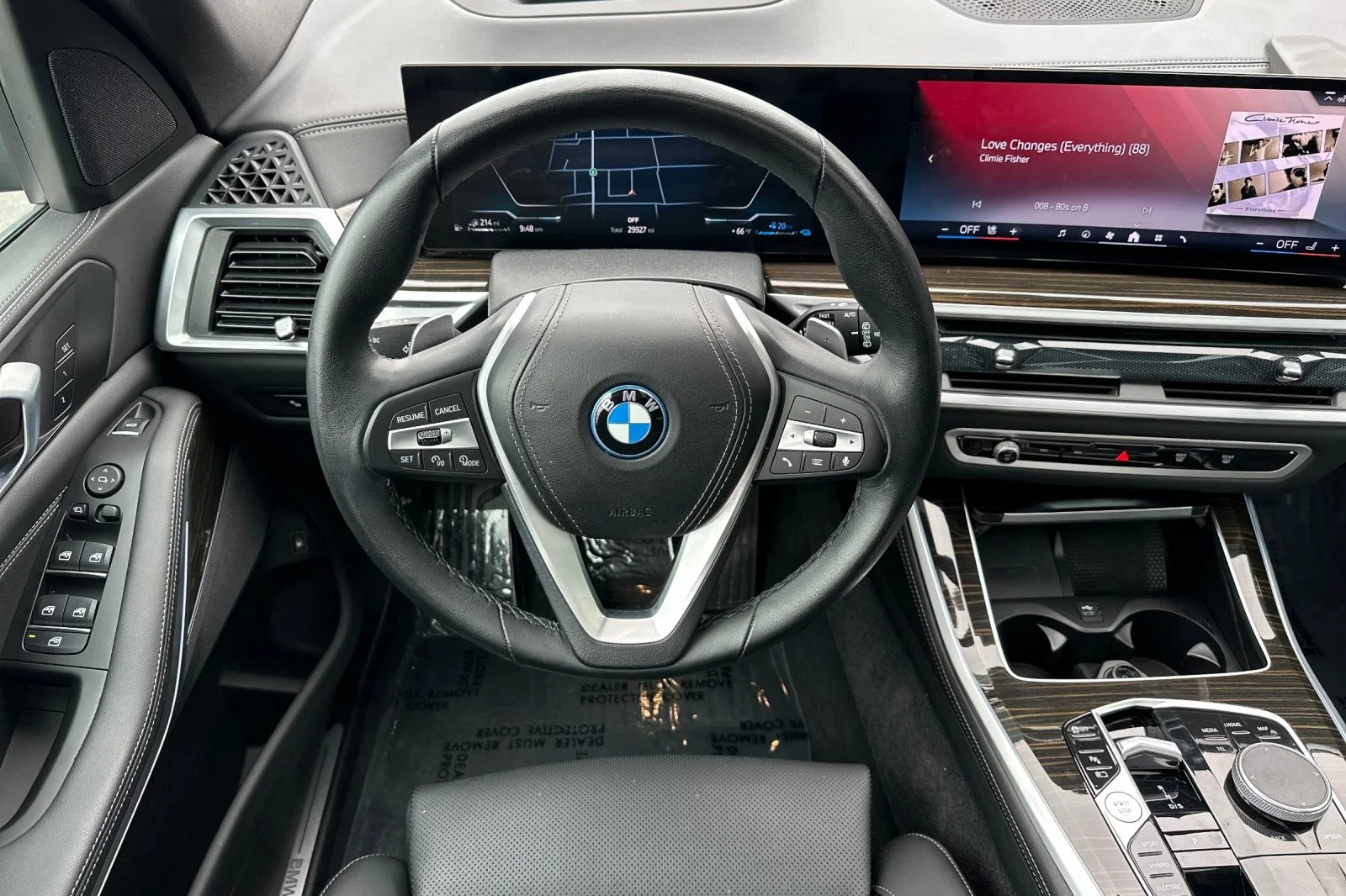 Used 2024 Manhattan Green Metallic BMW xDrive50e image 13