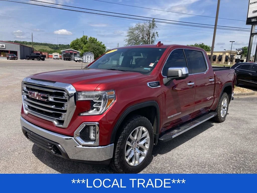 Used 2019 RED QUARTZ TINTCOAT GMC SLT image 8