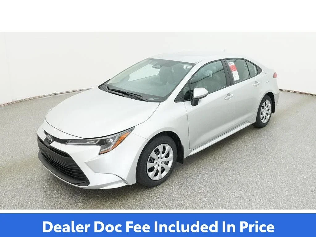 New 2026 Classic Silver Metallic Toyota LE image 1