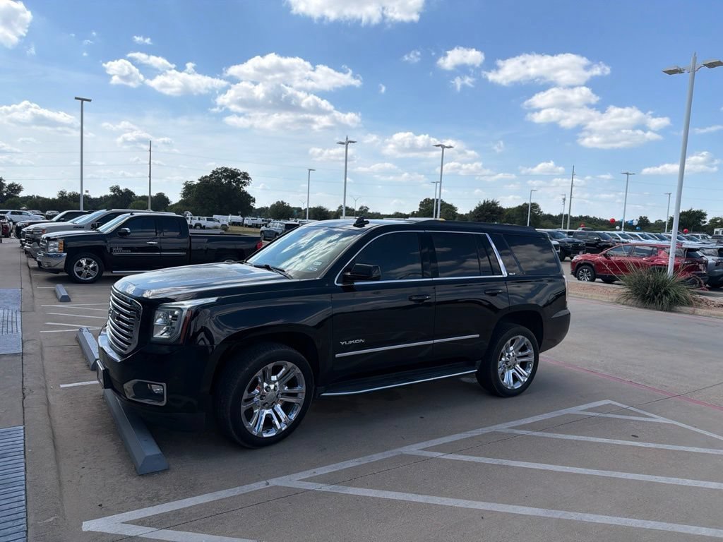 Used 2018 ONYX BLACK GMC SLT image 4