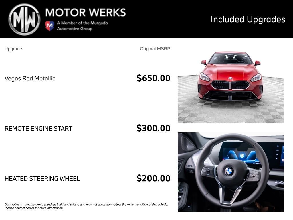 New 2026 Red BMW 228 Gran Coupe image 4