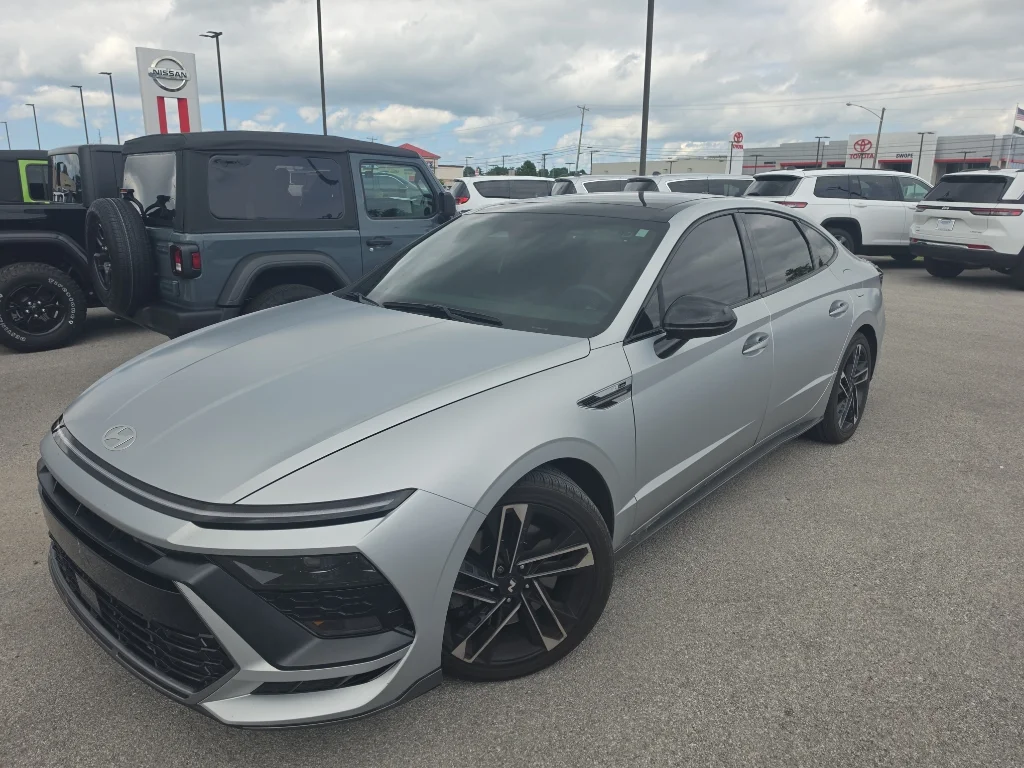 Used 2024 Aero Silver Matte Hyundai N Line image 1