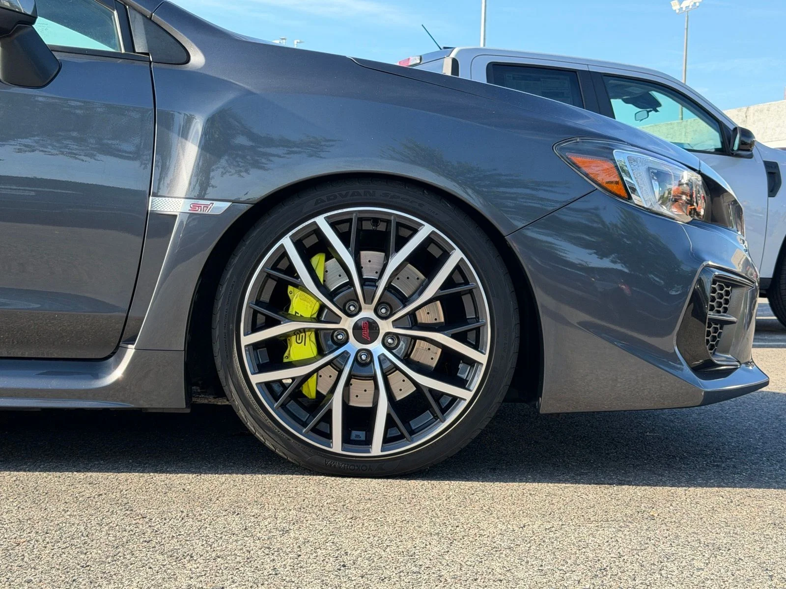 Used 2021 Magnetite Gray Metallic Subaru STi image 9