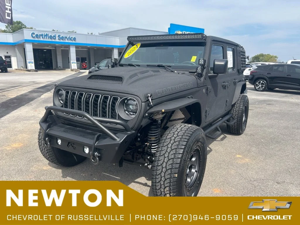 Used 2024 Black Jeep Rubicon image 3