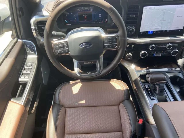 New 2026 Star White Metallic Tri-Coat Ford King Ranch image 10