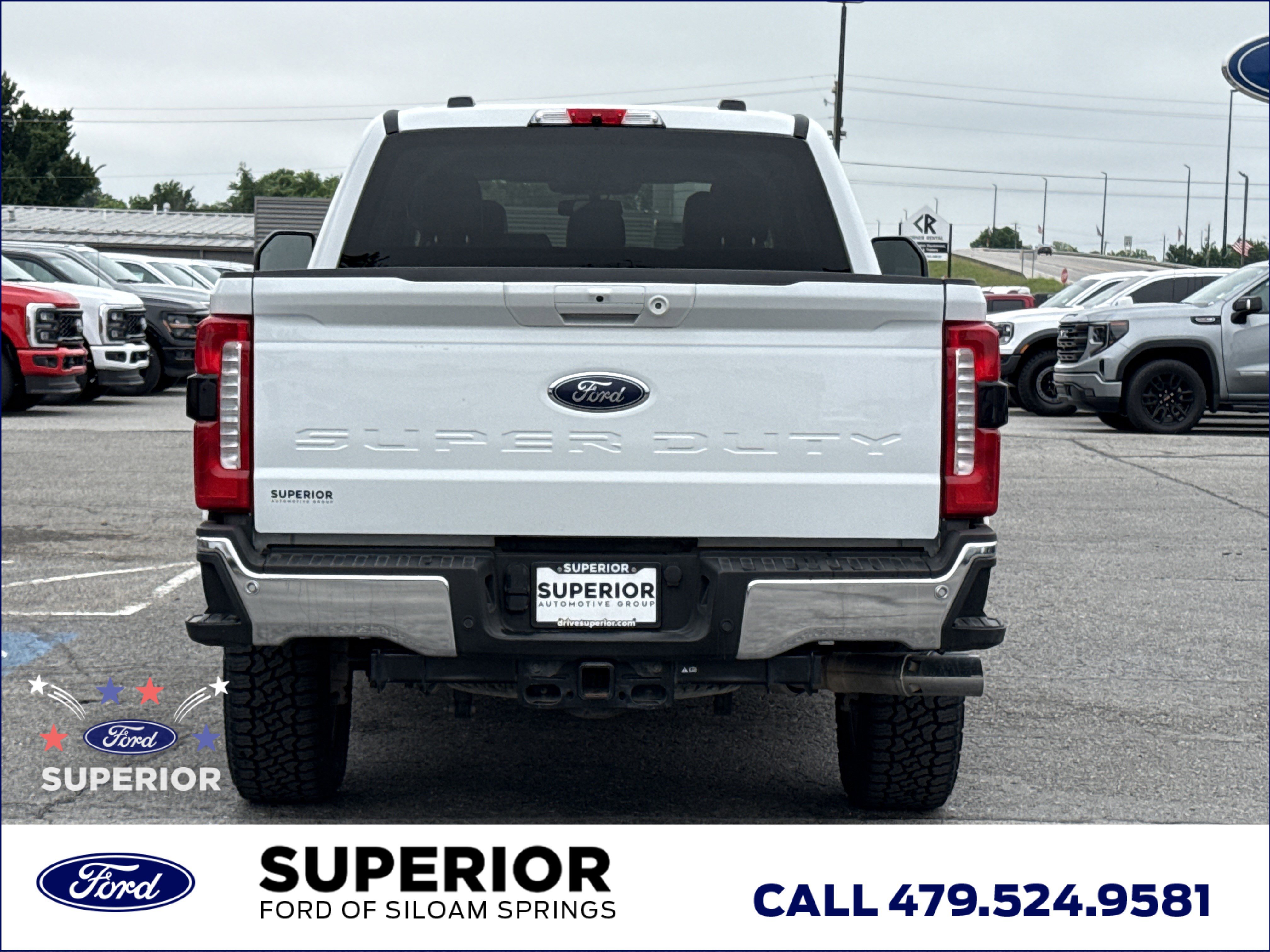 Used 2025 Star White Ford Lariat 4WD image 5