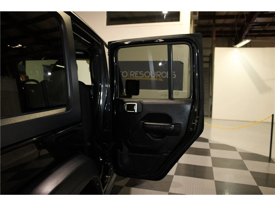 Used 2021 Black Clearcoat Jeep Unlimited Willys image 25