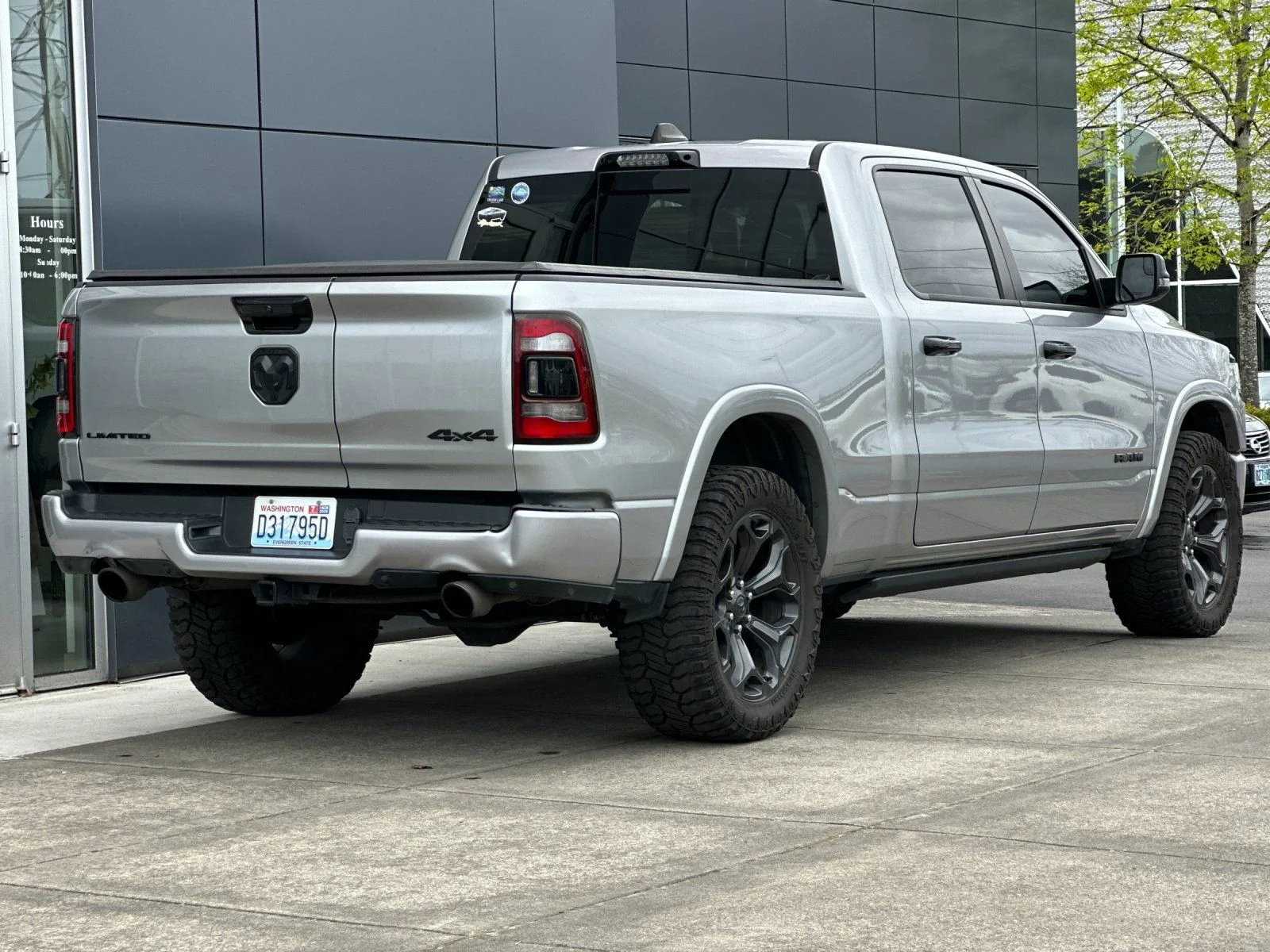 Used 2023 Billet Silver Metallic Clearcoat Ram Limited image 3