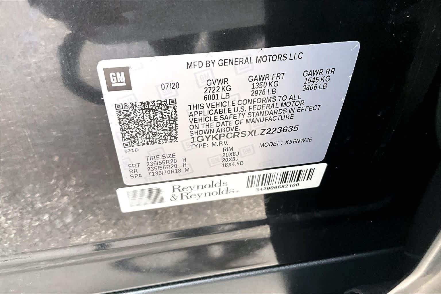 Used 2020 Manhattan Noir Metallic Cadillac FWD Premium Luxury image 35
