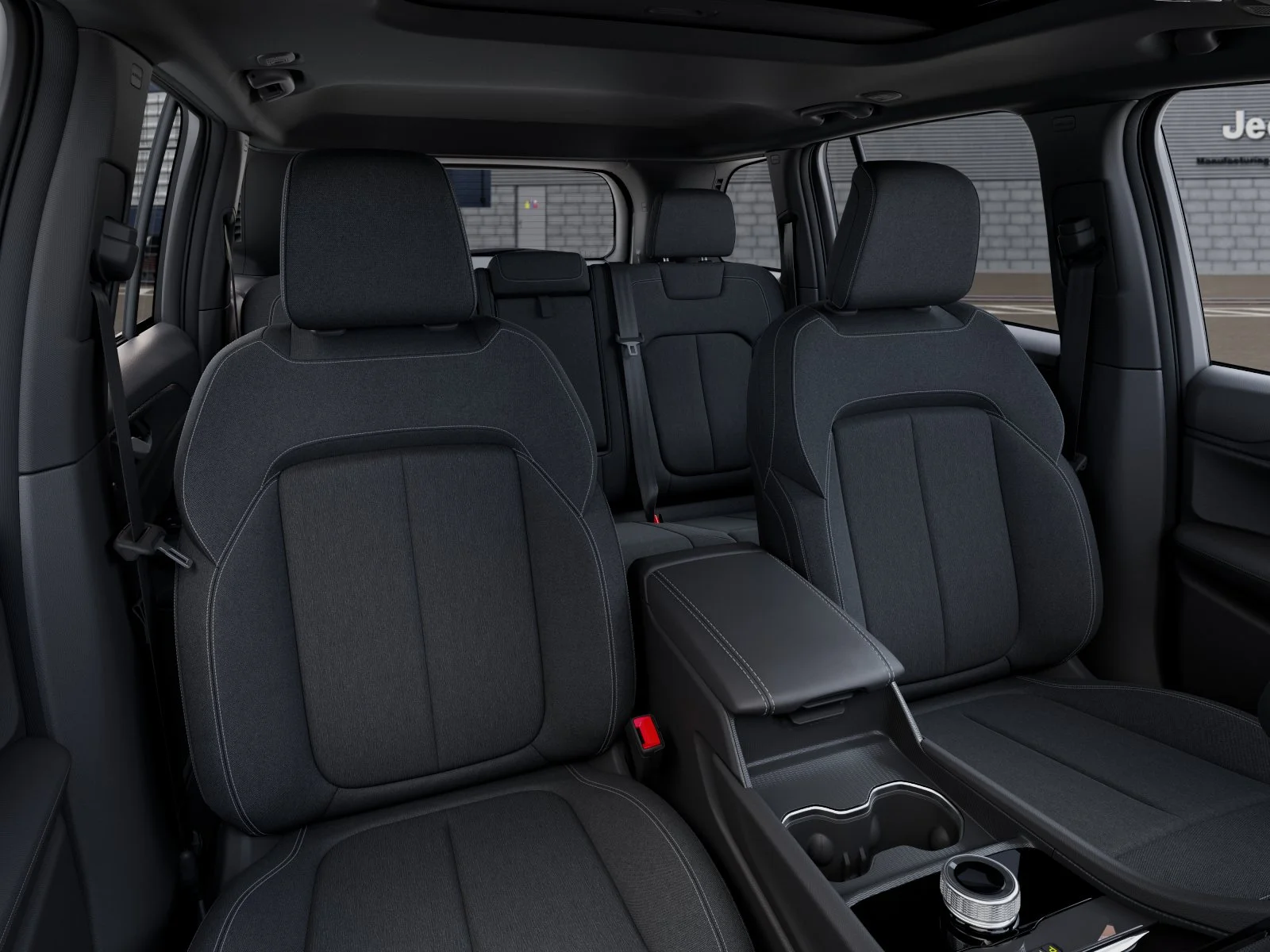 New 2027 Bright White Clear-Coat Paint Jeep Laredo X image 9