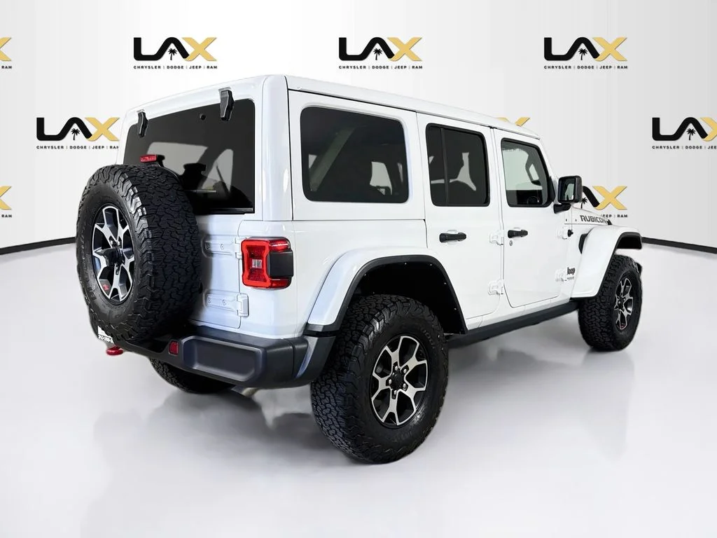 Used 2021 White Jeep Unlimited Rubicon image 7
