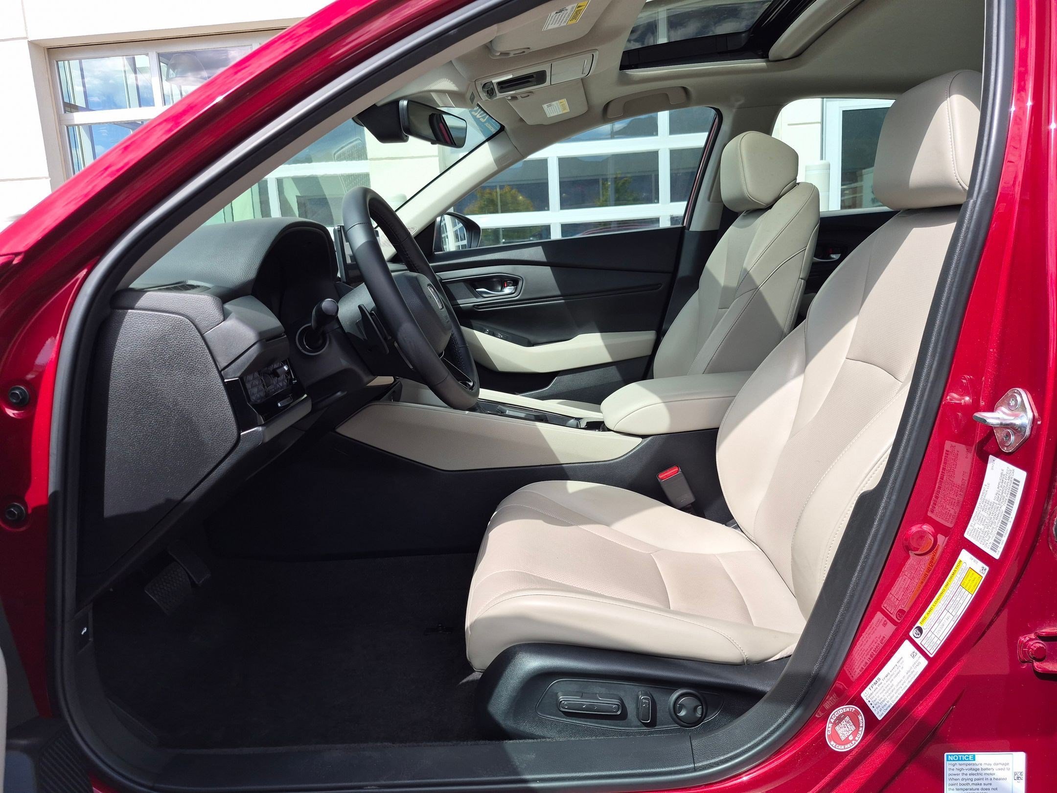 Certified Used 2024 Radiant Red Metallic Honda EX-L image 17