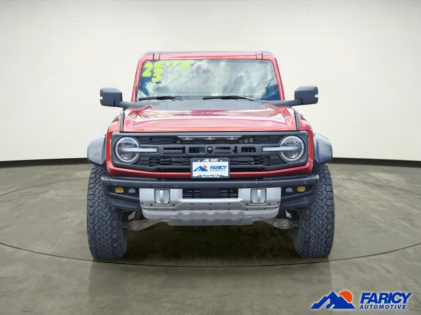 Used 2023 Hot Pepper Red Tinted Clearcoat Ford Raptor image 9