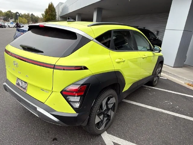 Used 2025 Yellow Hyundai Limited image 3