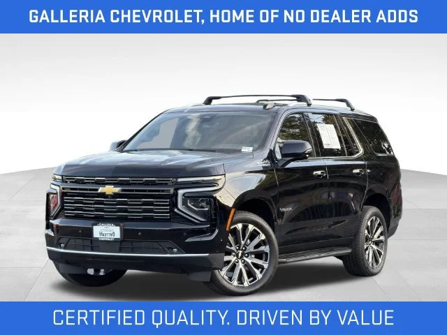 Certified Used 2025 Black Chevrolet High Country image 1