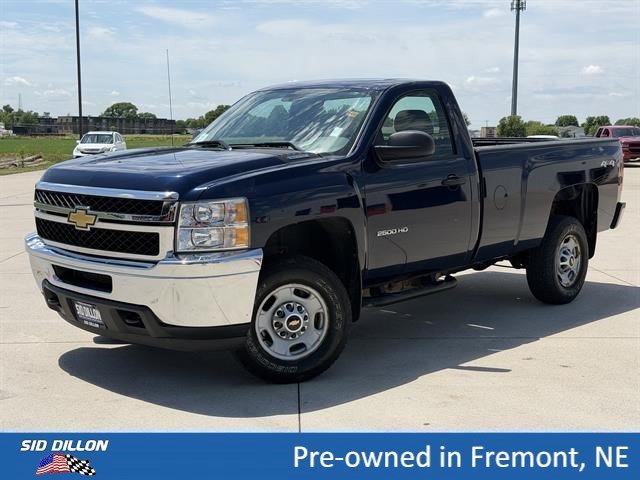 Used 2011 Imperial Blue Metallic Chevrolet Work Truck image 1