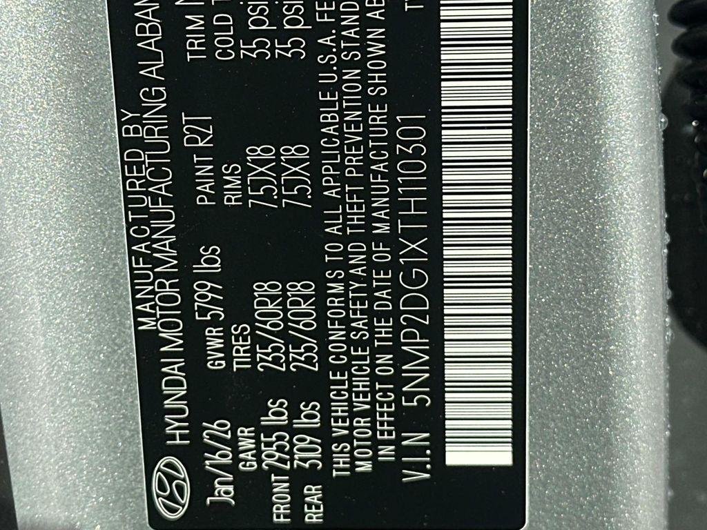 New 2026 Silver Hyundai SEL image 30
