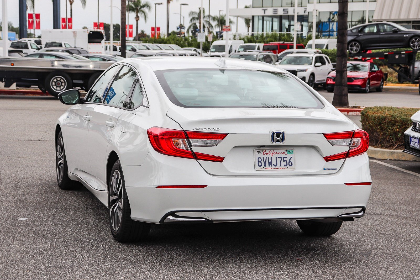 Certified Used 2021 Platinum White Pearl Honda Base image 13