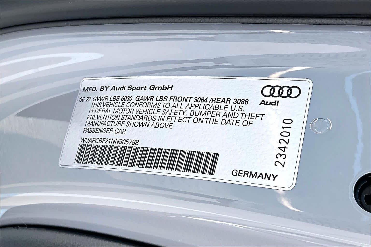 Used 2022 Nardo Gray Audi  image 33