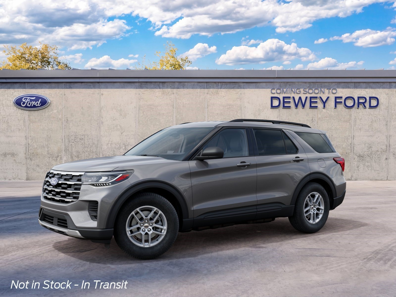 New 2027 Carbonized Gray Metallic Ford Active image 1