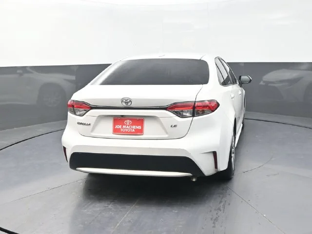 Used 2021 White Toyota LE image 7
